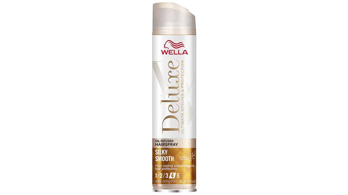Σπρέι μαλλιών ενάντια στο φριζάρισμα, Deluxe, Silky Smooth, Oil Infused Hairspray, Wella, €6,27
