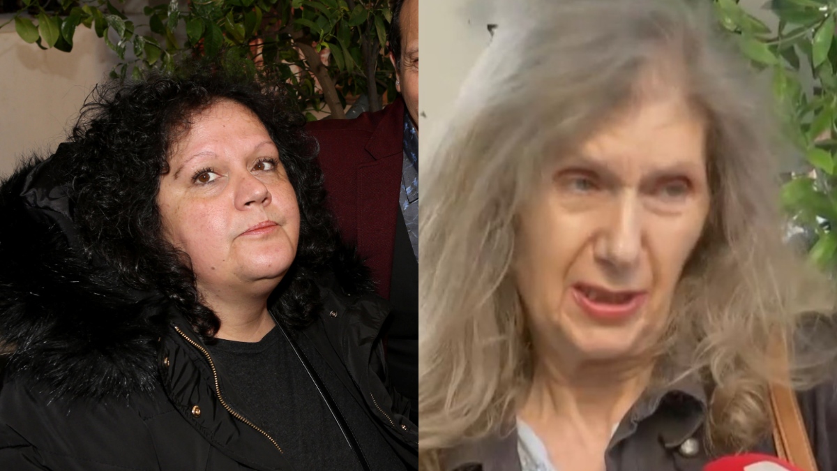 Η Μαίρη Μπάρκουλη και η Μαρίνα Νικολαΐδου