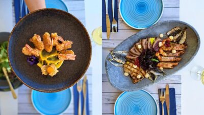 Sea blue restaurant