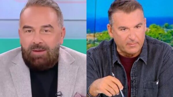 Ο Γρηγόρης Γκουντάρας και ο Γιώργος Λιάγκας