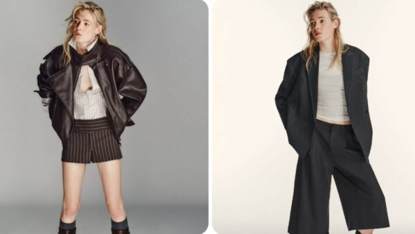 zara μπουφάν