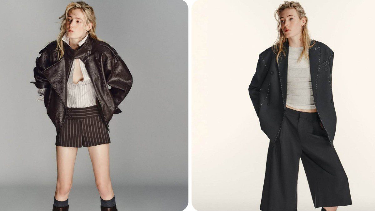 zara μπουφάν